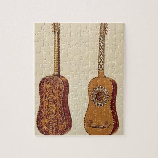 Rizzio Gitarre, "von den Musikinstrumenten" (Vertikal)