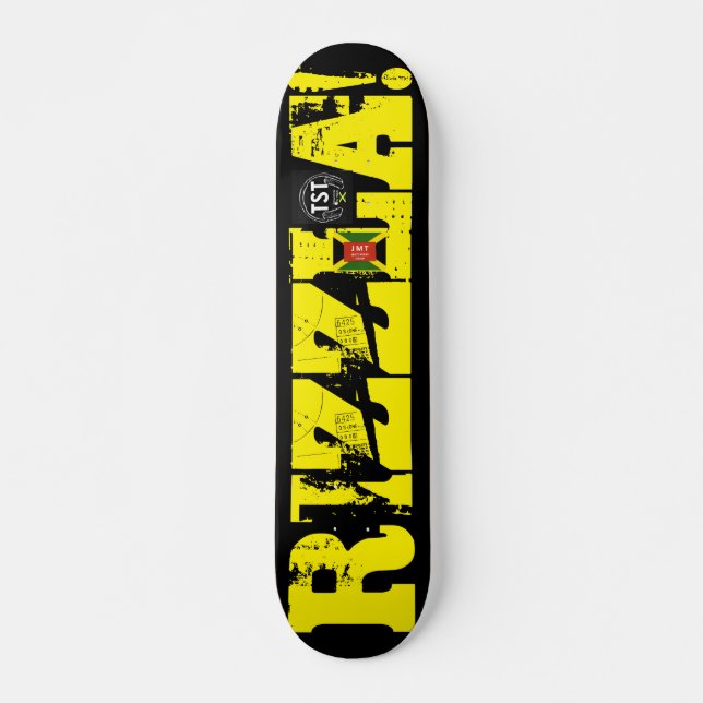 RIZZLA ! Skateboard, 7¾" Deck Skateboard (Vorne)