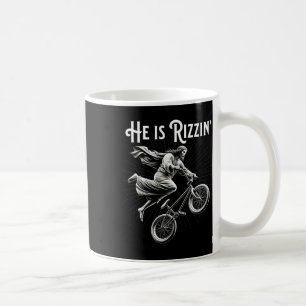 Rizzler bekommen Luft lustige Rizz Er ist Rizzin J Kaffeetasse