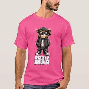 RIZZLY BEAR Rizzler W Rizz Cool Teddy Bear Best Me T-Shirt