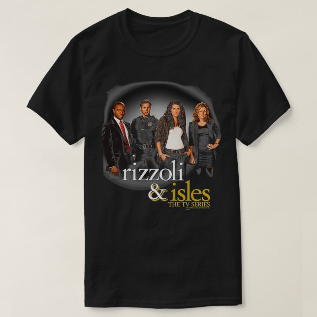 Rizzoli & Isles Cast Premium T-Shirt (Design vorne)