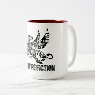 RK Griffin TwoTone Mug - logo NOIR