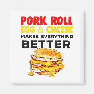 Rk Roll Ei Und Käse New Jersey Pride Nj Foodie  Magnet