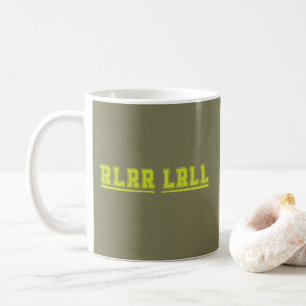 RLRR LRLL Drumsticks Band Trommel Drummer Lustig Kaffeetasse