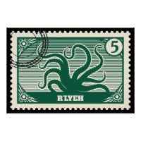 R'lyeh Post Briefmarke