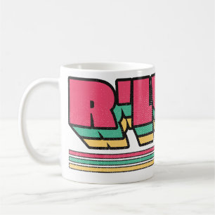 R'lyeh Retro-Etikett Cthulhu Kaffeetasse