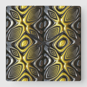 RMA 17 Wall Clock Quadratische Wanduhr