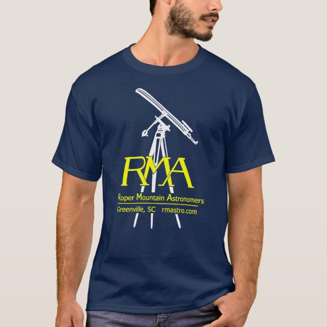 RMA Logo-Astronomie-T - Shirt (Vorderseite)