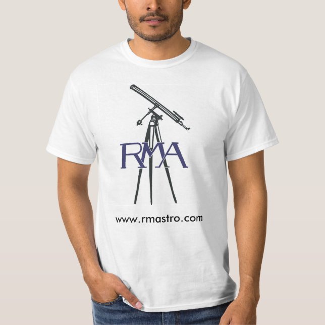 RMA Logo-Astronomie-T - Shirt (Vorderseite)