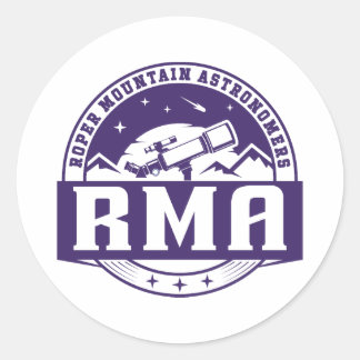 RMA Round Stickers