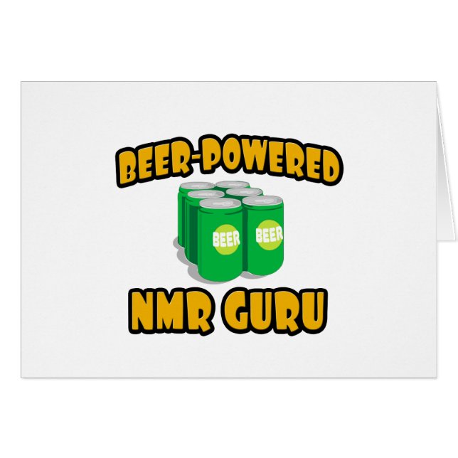 RMN de la bière Guru (Devant horizontal)