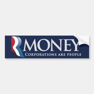 RMoney Romney Parodie-Autoaufkleber Autoaufkleber