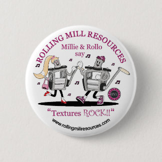 RMR Textures Rock Button - 2,25" Durchmesser