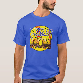 Rms00736 Softball-Mutter T-Shirt