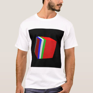 RMS-Flag in Würfel T-Shirt