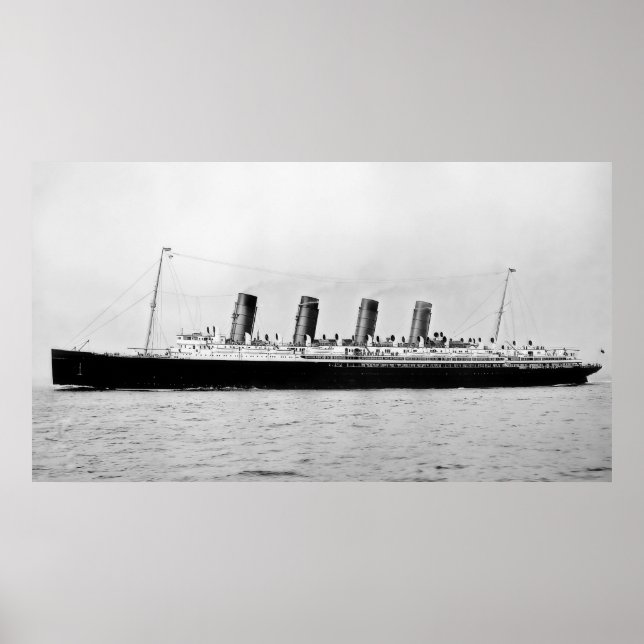 RMS Mauretanien Poster (Vorne)