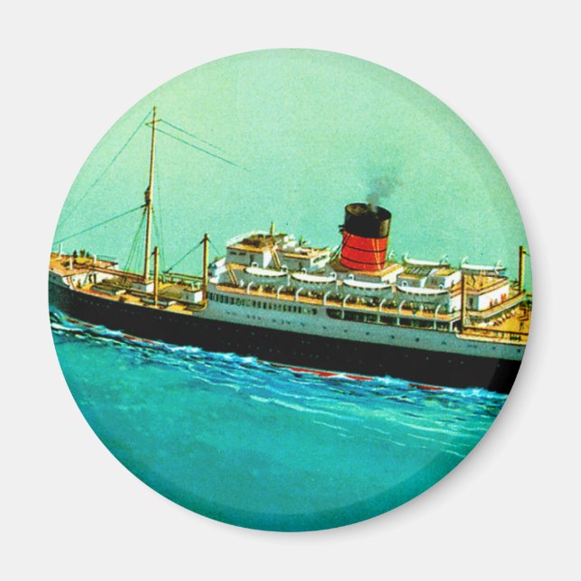 RMS Parthia Magnet (Vorne)