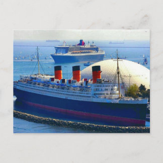 RMS Queen Mary Collection Postkarte