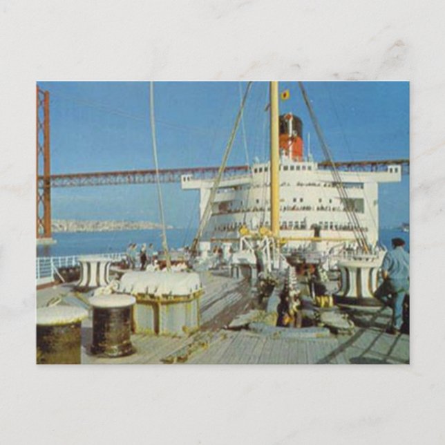 RMS Queen Mary Collection Postkarte (Vorderseite)