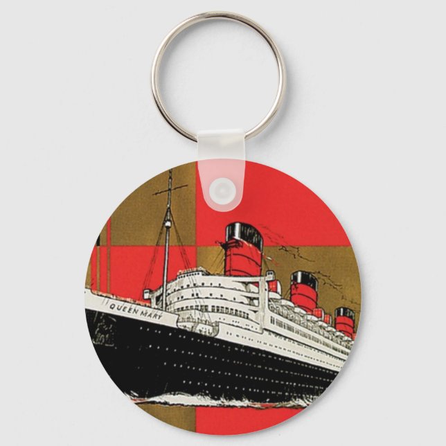 RMS Queen Mary Schlüsselanhänger (Vorderseite)