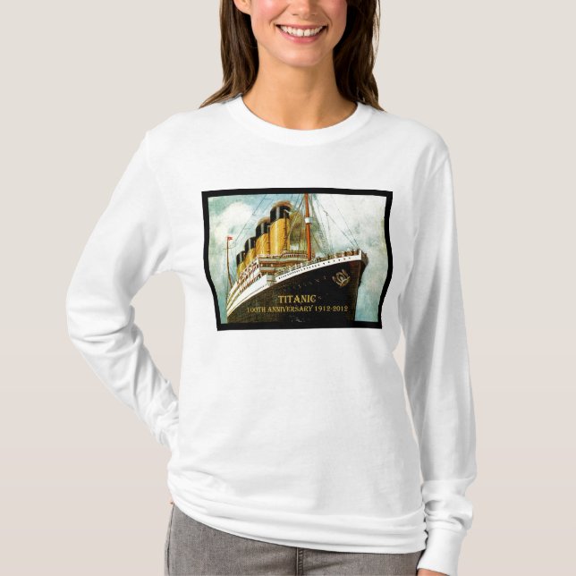 RMS Titanic 100 Jahre Männer T T-Shirt (Vorderseite)
