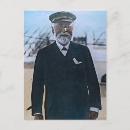 RMS Titanic Captain Edward Smith Vintag Postkarte