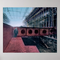 RMS Titanic Construction in Belfast Irland