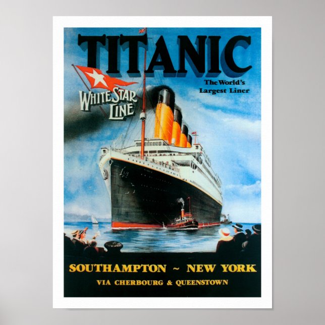 RMS Titanic - das größte Liner-Jahrhundert der Wel Poster (Vorne)