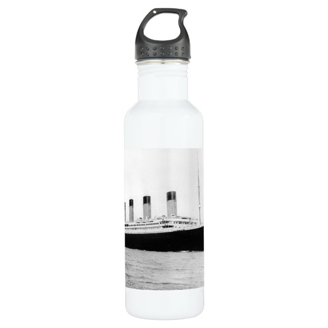 RMS Titanic Edelstahlflasche (Vorderseite)