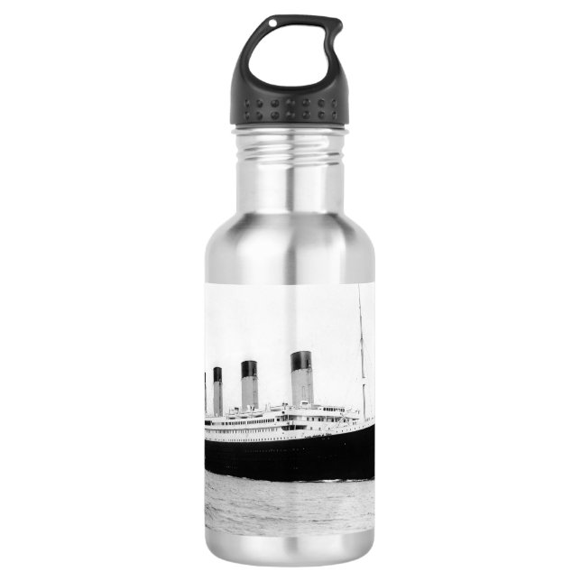 RMS Titanic Edelstahlflasche (Vorderseite)