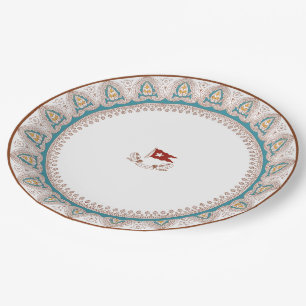 RMS Titanic First Class China Musterplatte Pappteller