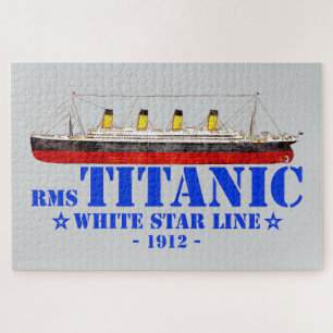 RMS Titanic Illustration - White Star Line 1912