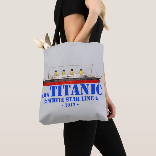 RMS Titanic Illustration - White Star Line 1912 Tasche (Von Nahem)