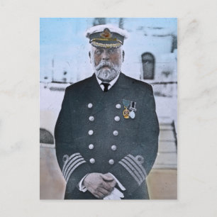 RMS Titanic Kapitän Edward J. Smith Postkarte