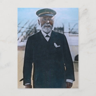 RMS Titanic Kapitän Edward Smith Vintage Postkarte