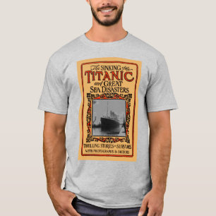 RMS Titanic Kreuzfahrtschiff Katastrophe 1912 Vint T-Shirt