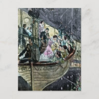 RMS Titanic Panik auf Deck Rush für die Rettungsbo