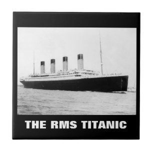 RMS Titanic Passagierschiff Fliese