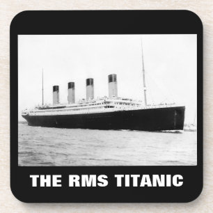 RMS Titanic Passagierschiff  Getränkeuntersetzer