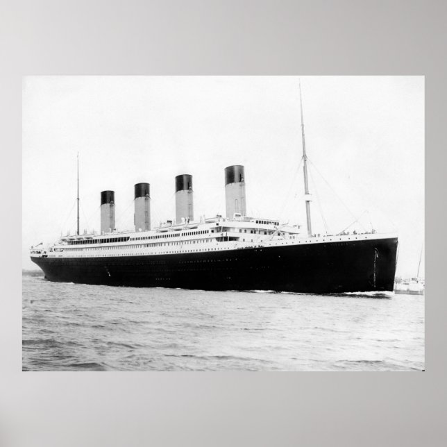 RMS Titanic Penger Liner Poster (Vorne)
