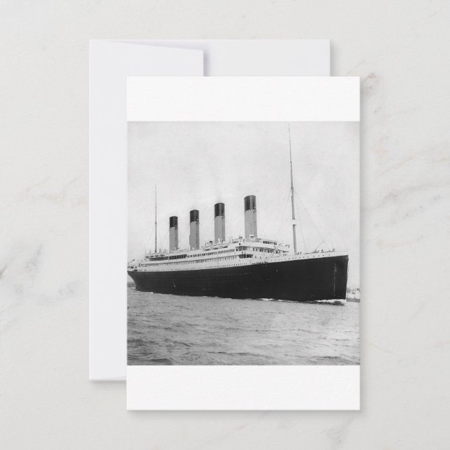 RMS Titanic Save The Date (Vorderseite)