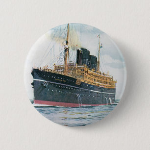 RMS Viceroy of India Button