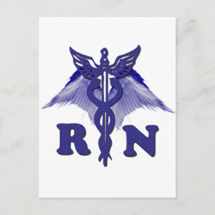 RN Angel Postkarte