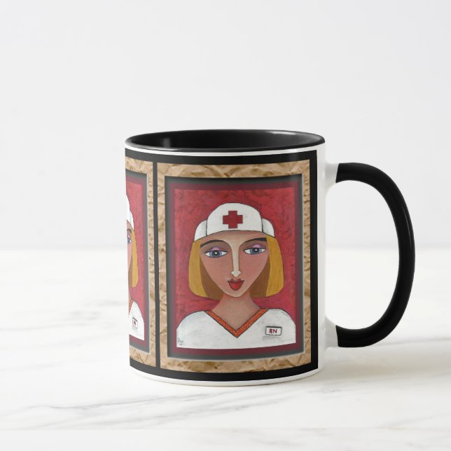 RN blond - tasse de soins de guérir (2) (Droite)