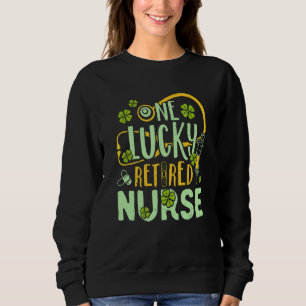 Rn Doctor Lucky Leaf Ireland Irish St Patrick Ret Sweatshirt