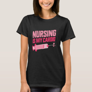 RN Krankenpflege Krankenschwester Stethoskop Krank T-Shirt