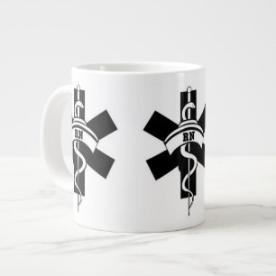 RN-Krankenschwestern Jumbo-Tasse