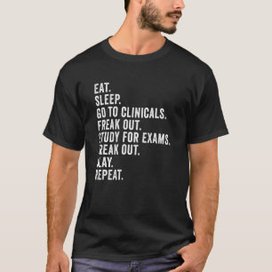 RN LPN Grad Krankenschwester Studentische Schule K T-Shirt