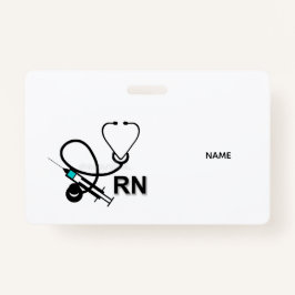 RN Name Badge Ausweis