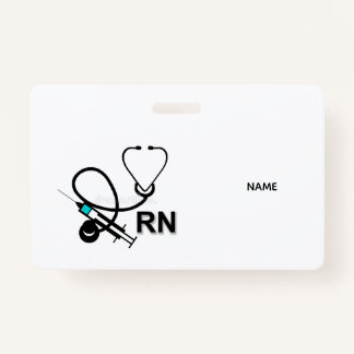 RN Name Badge Ausweis